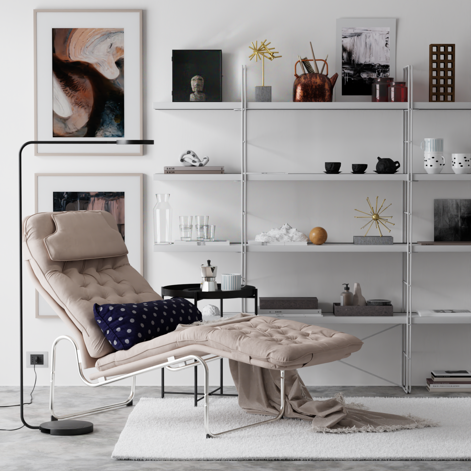 A Scene Rendered by pbrt
